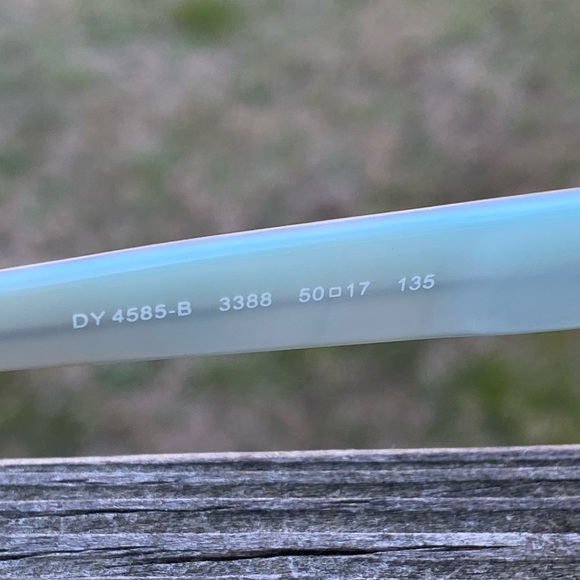 DKNY glasses frames light blue tortoise 50[]17 135 DY4585-B - Picture 8 of 11